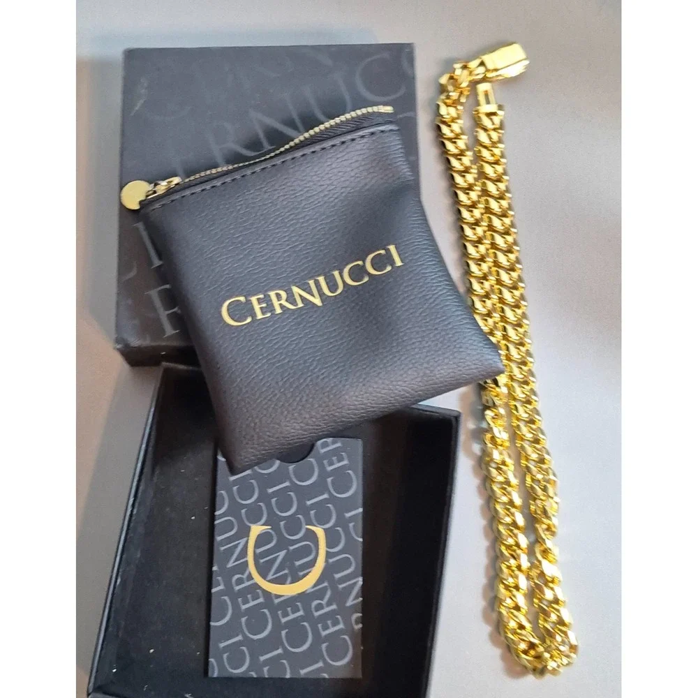 Cernucci Cuban Chain Gold-Tone 20